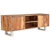 Day and Night - Day and Night TV Cabinet Solid Sheesham Wood Honey Finish 118x30x40 Cm