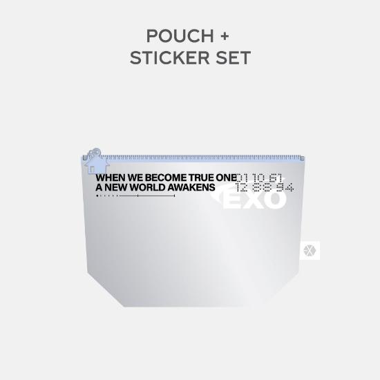 Pre-order 2025 EXO FANMEETING EXO'verse Pouch + Sticker Set