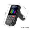 BT93 Bluetooth FM Transmitter: Car MP3 Player with USB, Lossless HiFi, High/Low Tone Equalizer