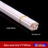 DIY Handmade Balsa Wood Round Rods and Strips for Model Building and Aircraft Model Kits