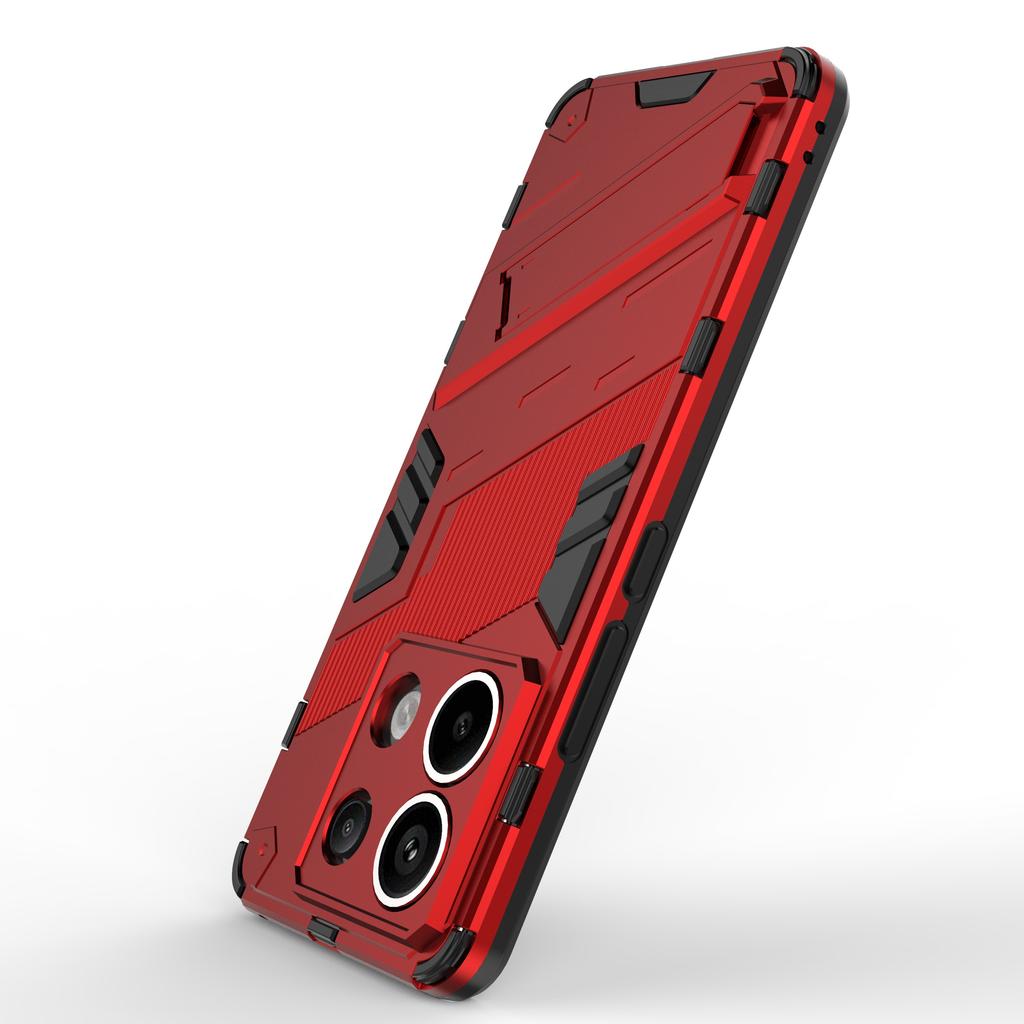For Xiaomi Redmi Note 13 Pro 5G/Poco X6 5G Kickstand Case TPU+PC Phone Back Cover
