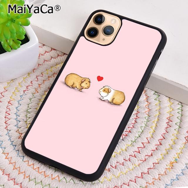 

MaiYaCa Guinea Pig Hamster Collage Phone Case For iPhone 17 Air 16 pro max 15 14 plus 11 12 13 Shell Cover coque iPhone 11pro max