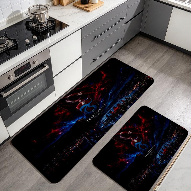 Trabzonspor Flannel Kitchen Mat Christmas Soft Area Rug Non Slip Floor Carpet Home Decoration
