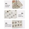 Suction Cup Storage Rack Large Capacity Strong Load-bearing Simple Installation