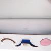 Used AUTHENTIC HERMES In the Loop Wink Glasses Case Blue Brum Blue Hydra