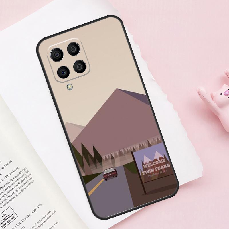 Welcome To Twin Peaks Case For Samsung Galaxy M16 M36 M56 M21 M20 M23 M31 M11 M54 M14 M34 M13 M52 M32 M12 M15 M55