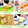 Kids Cooking Cutter Set Safe Kids Cooking Cutter Set Reusable Plastic Toddler Kitchen Cutter Set for Cutting Fruit Vegetable