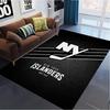 New York Islanders Carpet Rug for Living Room Bedroom Home Sofa Decoration,Kids Play Non-slip Floor Mat