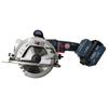 "5-Inch Brushless Cordless Circular Saw - High Power, Portable Single-Hand Use"