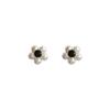 Elegant French Pearl Flower Stud Earrings: Unique, Fashionable, Versatile, Ladylike Ear Accessories