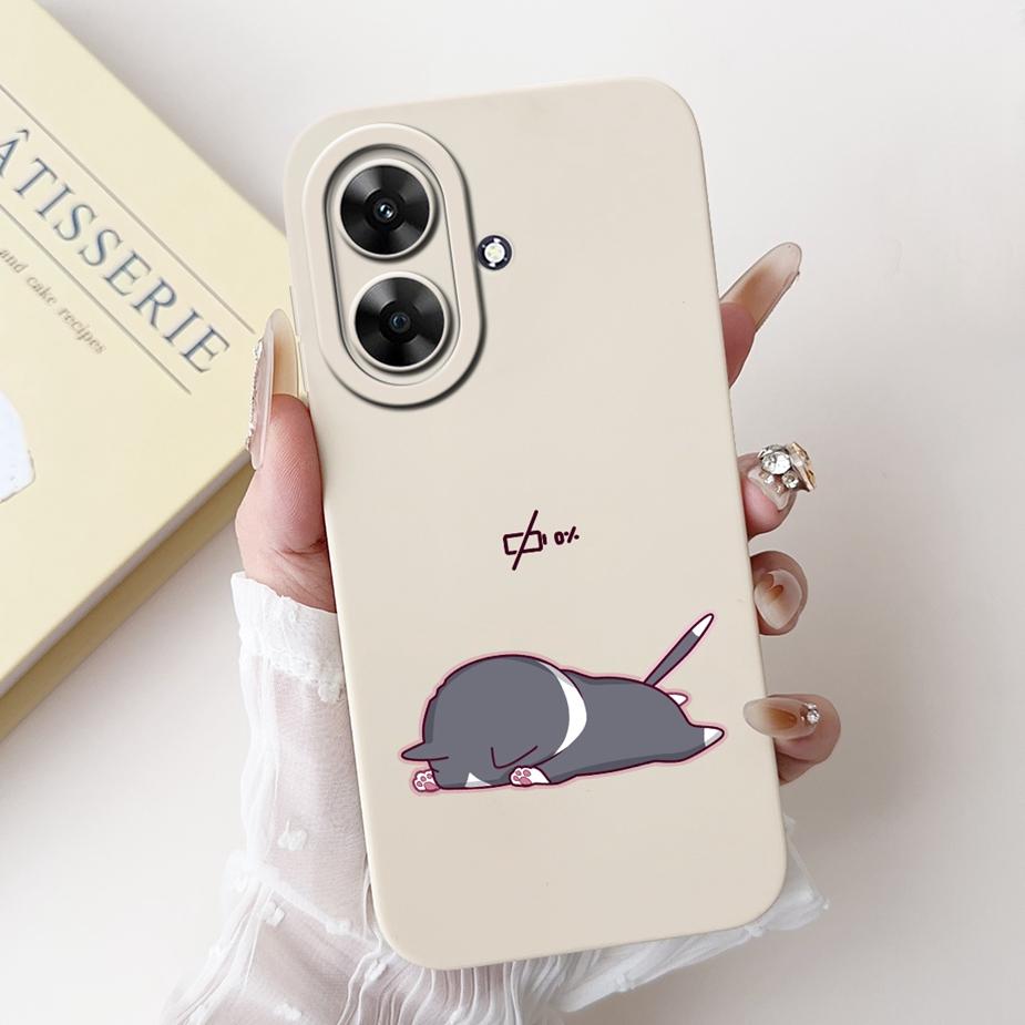 For Realme Note 60 Case Narzo N61 Cute Funny Cartoon Cover Soft Silicone Phone Case For Realme Note 50 Note50 Note60 Shell Coque