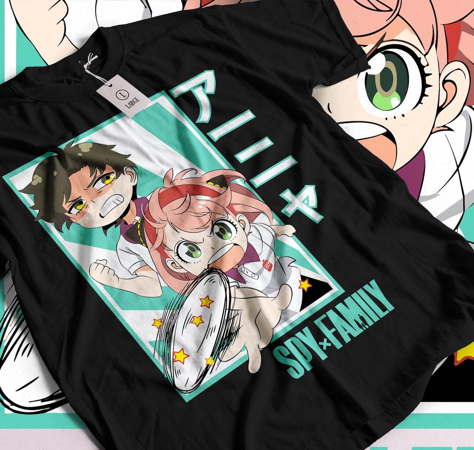 Anime Family T-Shirt Unisex, Family Gift, Anime Manga Shirt, Anime Shirt, Graphic Anime Tee, Manga Shirt, Japan 3XL