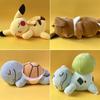 Eevee Sleep Pokemon Plush Doll Vaporeon Cubone Lucario Charmand Slowpoke Chikorita Ponyta Psyduck Sylveon Pikachu Peluche Toy