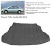 Rear Trunk Liner Boot Tray Mat Floor Cover Carpets Mat PVC Black Pad Fit for Toyota Corolla 2007-2013 Auto