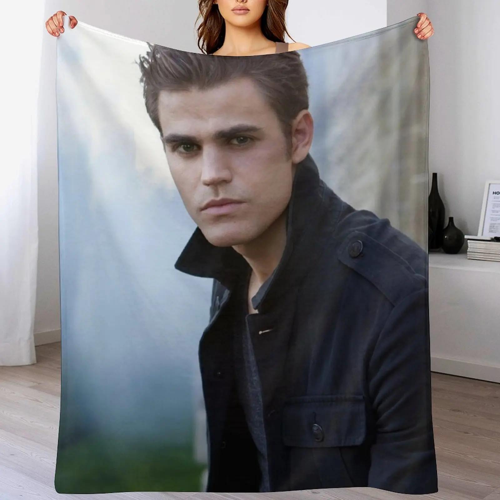 

paul stefan Throw Blanket Decorative Beds Polar Soft Plush Plaid Nap Blankets 30x40in