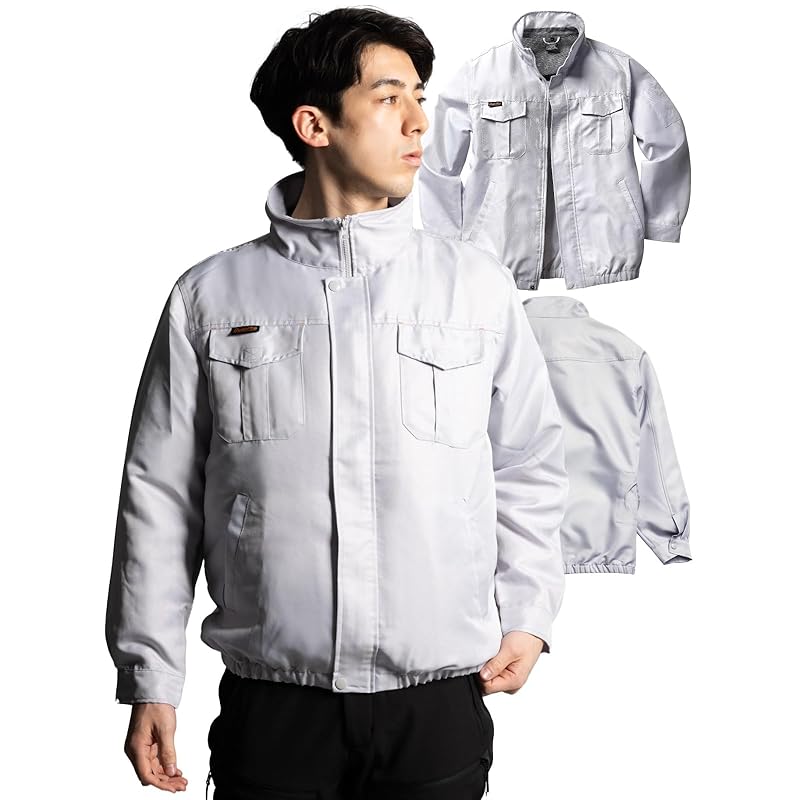 

[Duerfusa] air conditioning work clothes long sleeve clothes only Re-washing Gray/L