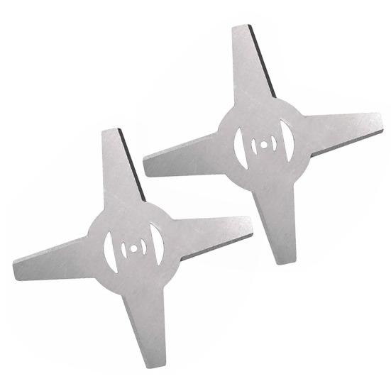 

Yousheng Лезвие для газонокосилки с 4 зубьями 150 мм Лезвие для триммера для травы Замена триммерной головки для сада газона прополки ежедневного использования 2pcs