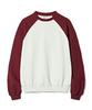 PARTIMENTO Raglan Sweatshirt Red