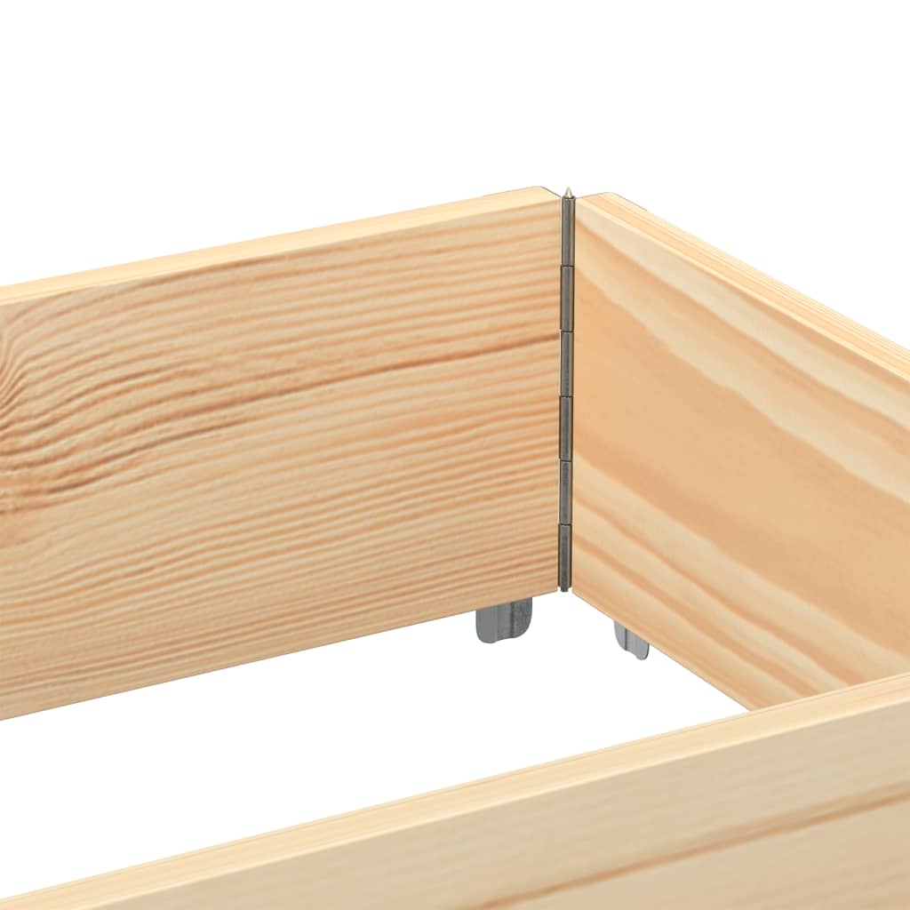 Pallet Frame 150 x 50 cm Solid Pine Wood
