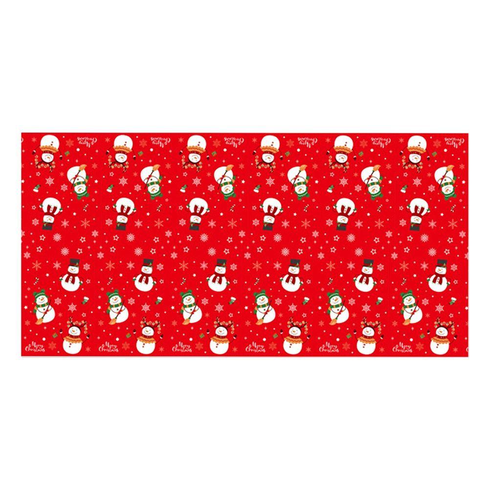 137x274cm Decor de masă de Crăciun Veselă de Crăciun de unică folosință Față de masă de Crăciun Anul Nou 2024