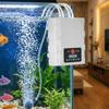 USB-wiederaufladbare Aquarium-Sauerstoffpumpe Ultra leise Echtzeit-Leistungsanzeige Aquarium-Belüfter Hoher Luftstrom Energieeffizient