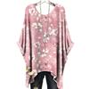 Bohemian Floral Graphic Vintage Women's Bohemian Floral 3D Print T-Shirt Short Sleeve Round Neck Casual Vibrant