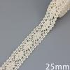 (10 pizzi misti) Nastro di Pizzo di Cotone Beige Fai da Te Fatto a Mano Festa di Matrimonio Artigianato Confezione Regalo Patchwork Pizzo all'Uncinetto