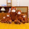 Gorilla Plush Toy: Long-Armed Monkey Soothing Pillow