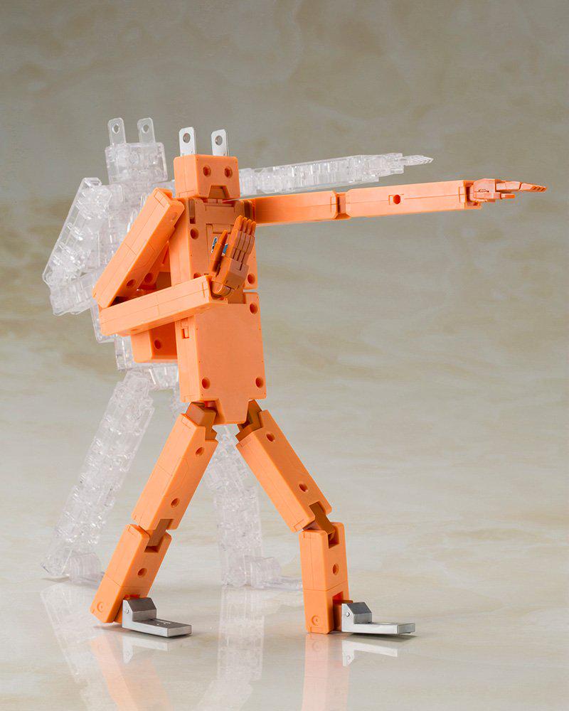 Frame Arms Girl Charge-kun HRESVELGR & CLEAR COLOR Ver. Approximately 180mm tall non-scale plastic model