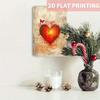 Vintage Metal Poster Heart Tin Sign Wall Decor for Home Cafe Restaurant