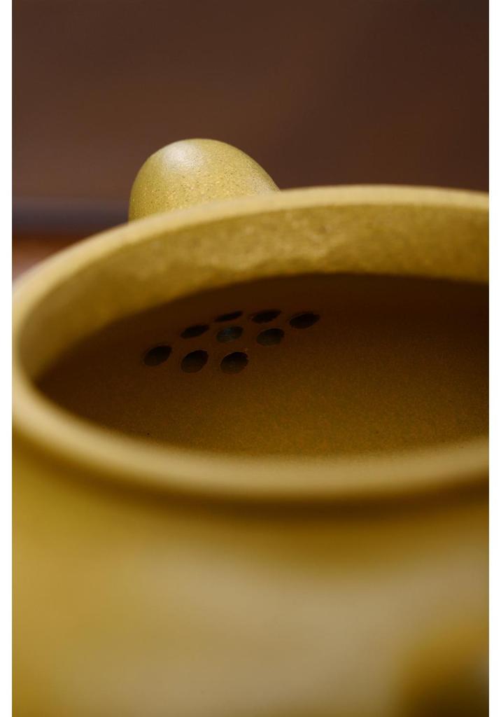 Yixing Handmade Golden Duan Ni Zisha Teapot - Antique Style Household Tea Brewing Set