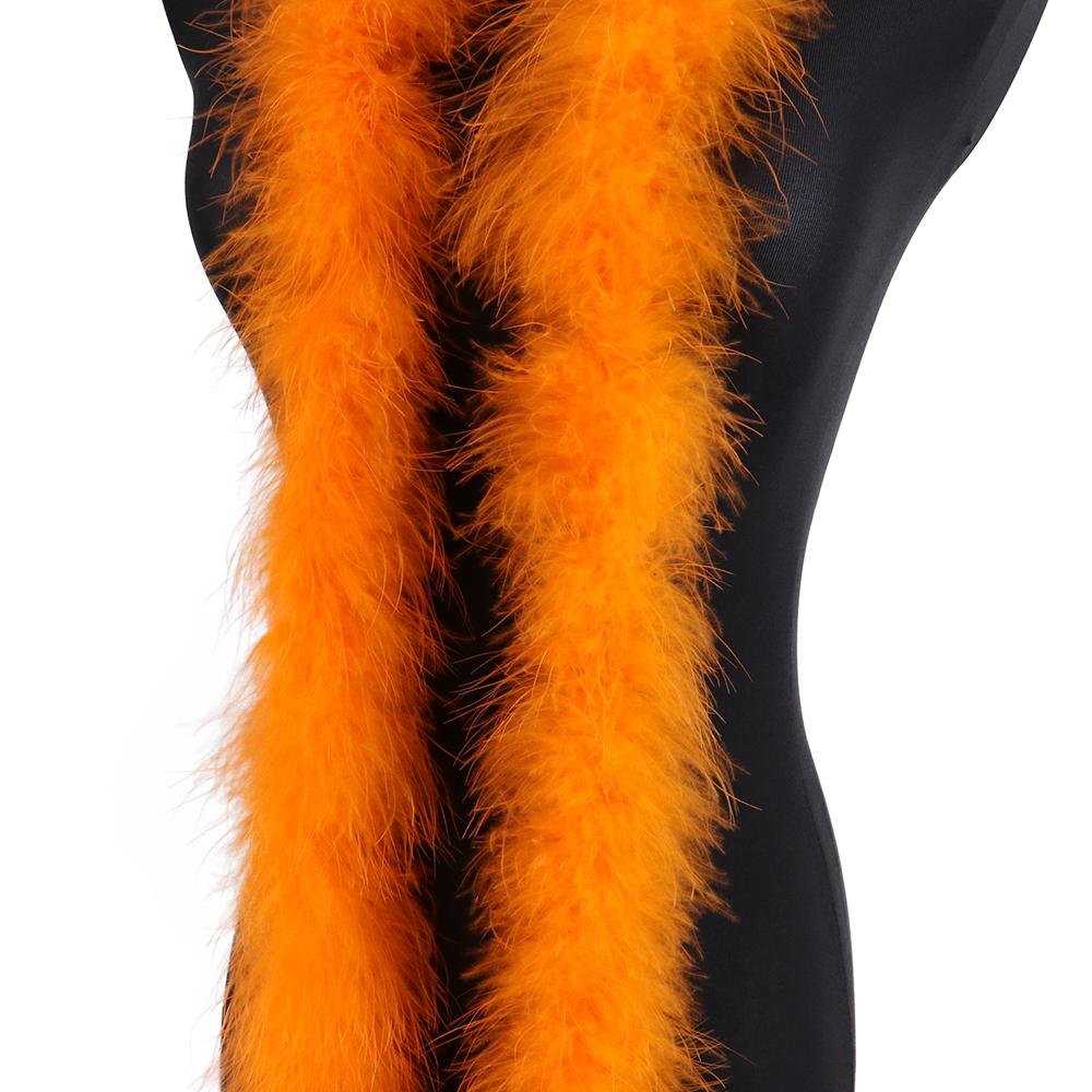 20G Měkké Marabu Peří Boa Pro Šperkařské Řemesla Doplňky Svatba Party Dekorace Pódiové Rekvizity Nadýchané Krůtí Peří