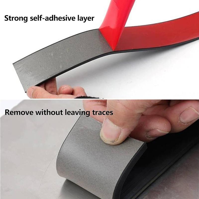 500/100cm Self Adhesive Magnetic Tape Soft Magnet Rubber Strips for Fridge Wall Window DIY Photo Poster Fixing Tapes Storager