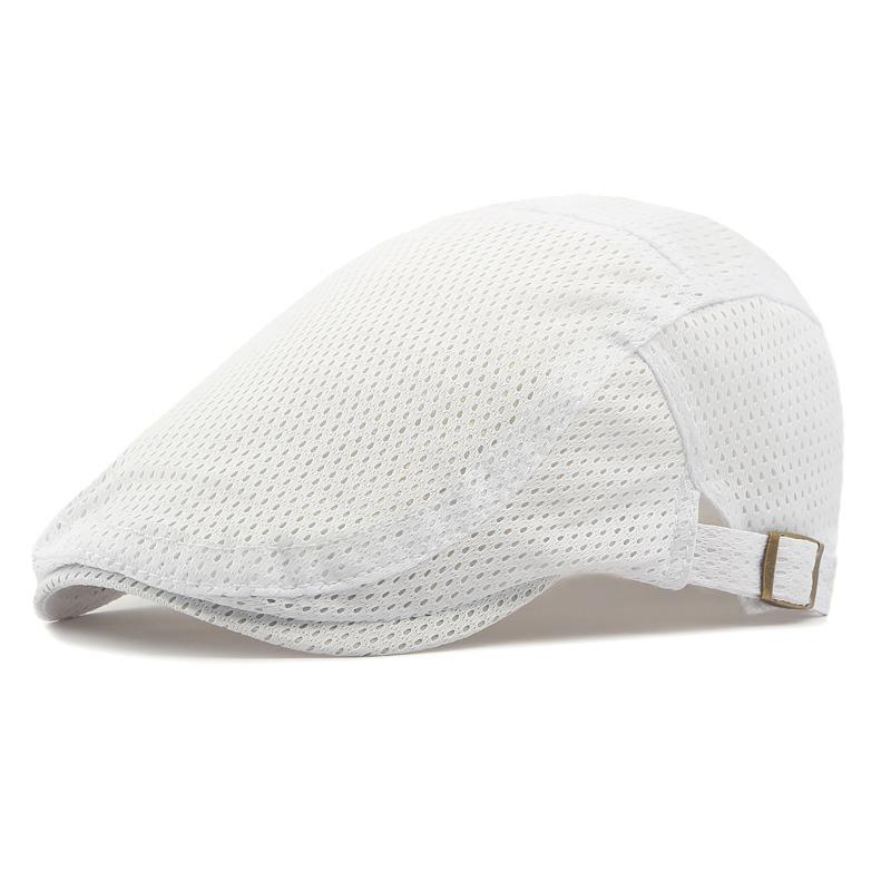 

Мужская летняя сетчатая дышащая кепка женская берет солнцезащитный козырек от солнца кепка вперед