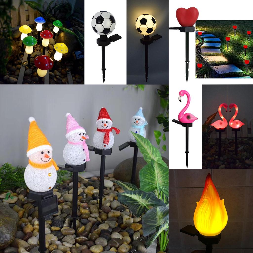 Plastic Animal Solar Garden Light for Outdoor Decoration