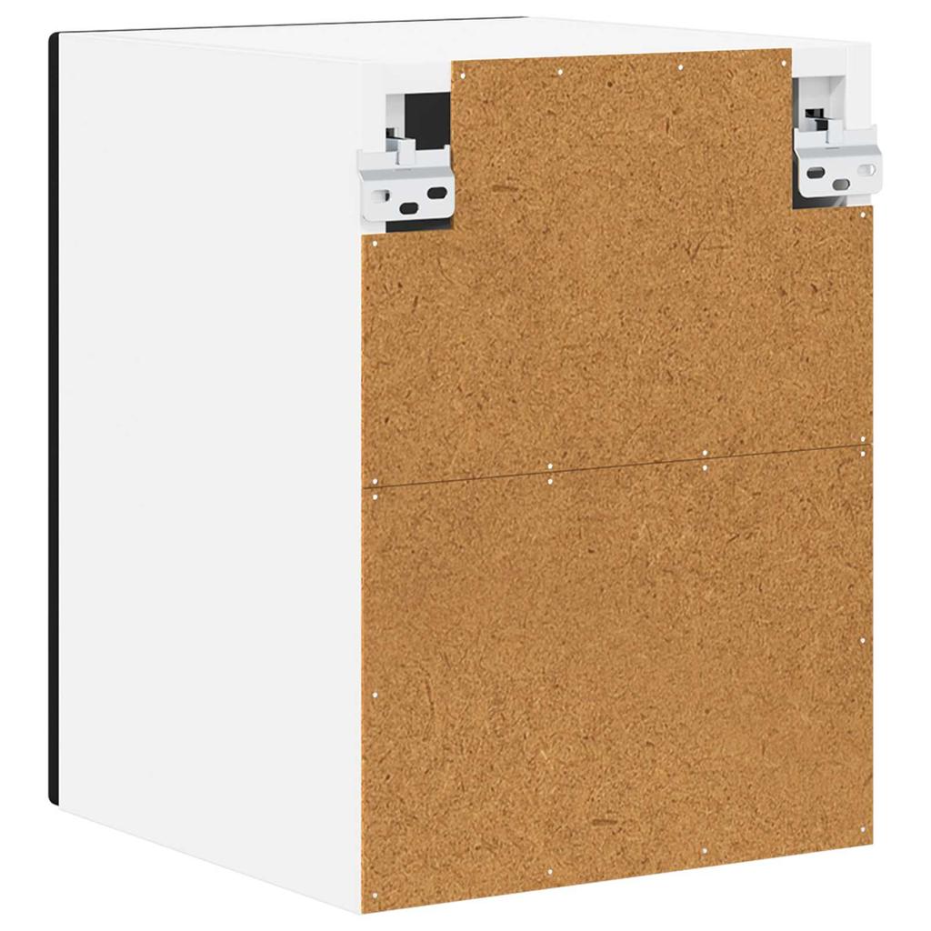 Wall Cabinet LUCCA Black 30 X 31 X 40 Cm Particleboard