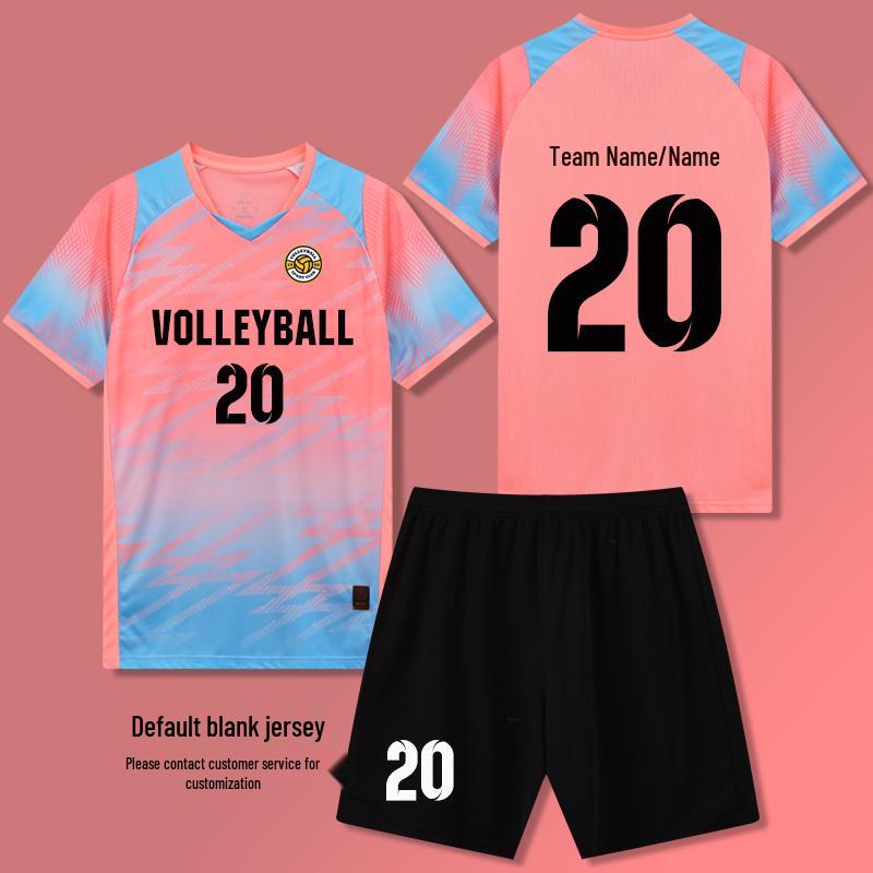 Quick-Dry Volleyball Uniform Set for Men, Women, and Students - Ideal for Training and Competition