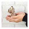 NICI Keyring Raccoon Dog 10cm Keychain Bean Bag