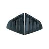 For Toyota Camry Sedan 2018 2019 2020 2025 2025 2025 Car Rear Louver Window Side Shutter Cover Trim Sticker Vent Scoop ABS Auto