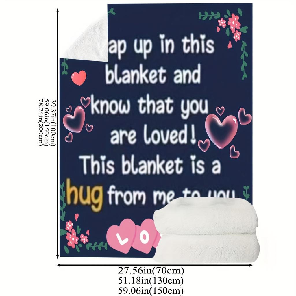 A Printed Air Conditioning Blanket for a Good Friend To Use During Their Afternoon Nap