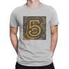 5 Music Fun T-Shirt for Men E-Ed Sheeran Novelty Cotton Tee Shirt Round Collar Short Sleeve T Shirts Original Clothing
