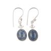 Sodalite Gemstone 925 Sterling Silver Trendy Jewelry Earrings Anniversary Gift EE-6-20