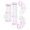 DIY Plastic Hamster Tubes Set 8Pcs Connected Tunnels for Training