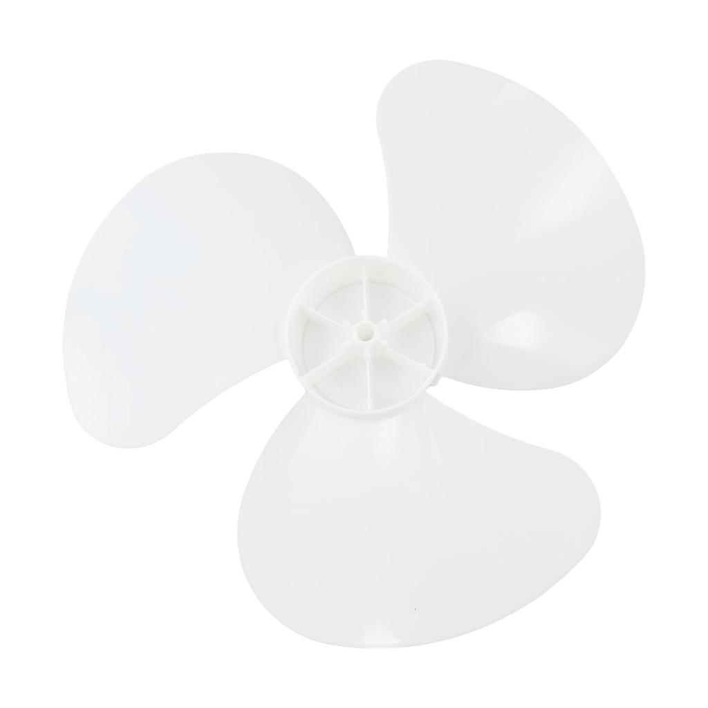 1 Pcs High-Performance Plastic 12-Inch Three Leaves Fan Blade Easy Install & Powerful Airflow White Fan Blade