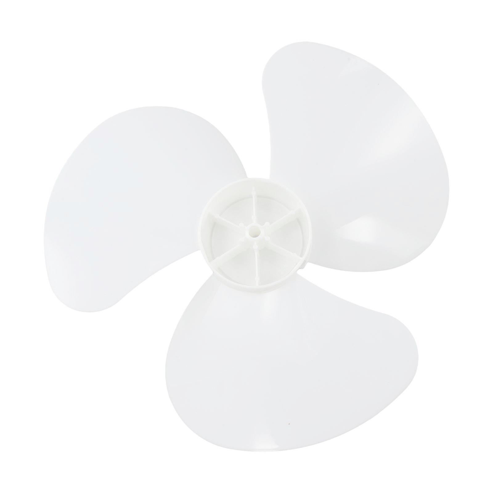 

1 Pcs High-Performance Plastic 12-Inch Three Leaves Fan Blade Easy Install & Powerful Airflow White Fan Blade
