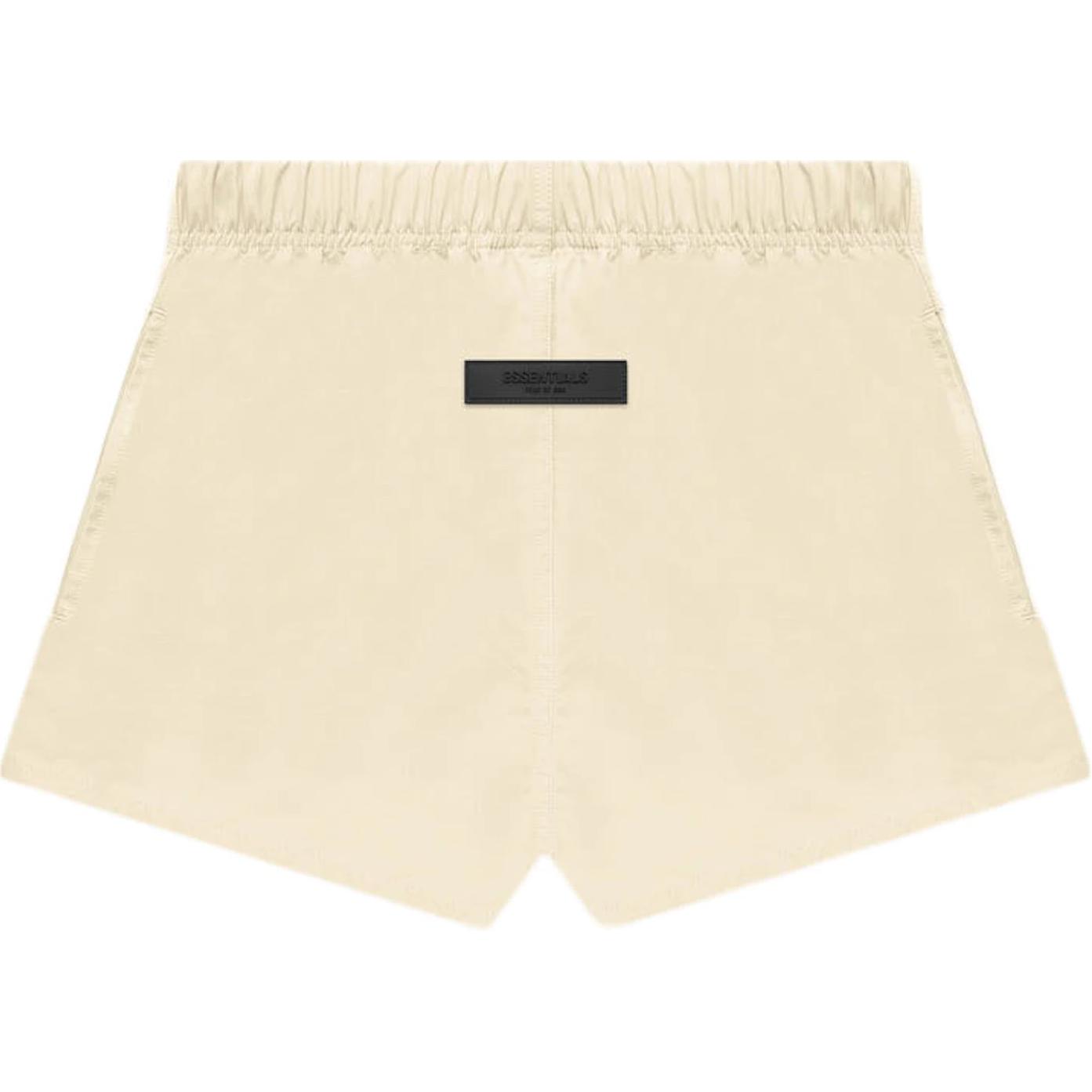 

Fear of God Essentials Осень/Зима 2022 Нейлоновые шорты для бега с буквенным логотипом Брюки унисекс Яичная скорлупа FOG-FW22-0792 L