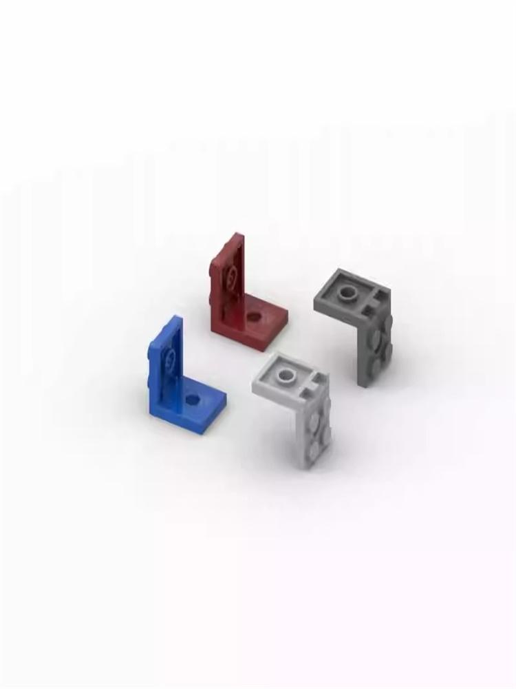 

Non-Toxic 50Pcs Moc Accessories Series 3956 2X2 Bracket Siding Normal Bricks Parts Building Blocks Kids Gifts City Accessory Model Kit