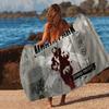 L-Linkin Hot Band Park Big Microfiber Beach Towels Quick Dry Towel Sand Beach Towels Pool Towel For Travel Swim Pool Yoga