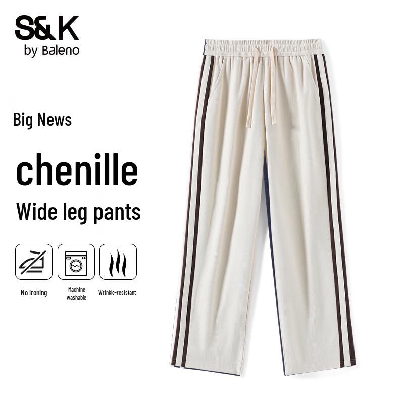 

Baleno Men s S&K Chenille Straight-Leg Pants 3XL