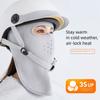 Winter Protection Windproof Mask Thickened Warm Mask Comfortable Wear Cycling Mask  Cold Weather